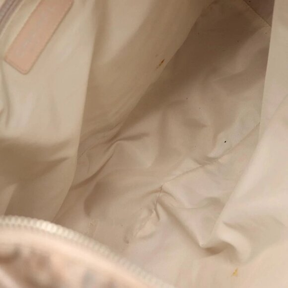 CHANEL New Travel Line Tote Bag Canvas Pink CC Auth BA5609 - Picture 11 of 16